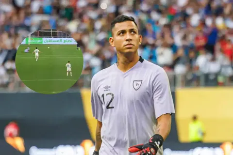 Tremendo blooper: Kenderson Navarro comete grave error en el Guatemala vs. Argelia