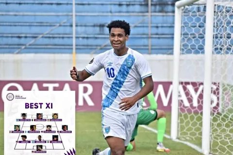 Guatemala: Arquímides Ordóñez presente en el equipo ideal del Premundial Sub-20 de Concacaf