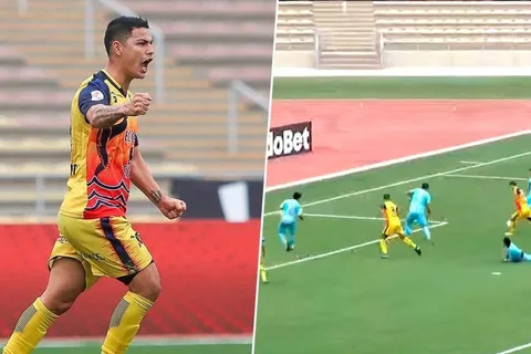 Kevin Santamaría anota a lo Pelé para la victoria a su club en Perú [VIDEO]