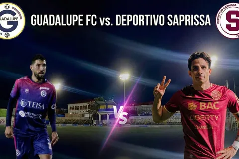 Guadalupe vs. Saprissa: a qué hora juega y cómo ver hoy al equipo de Hernán Medford en el Clausura 2026