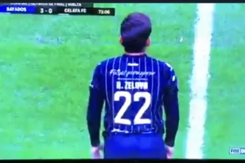 Fito Zelaya debutó con Celaya en el fútbol mexicano