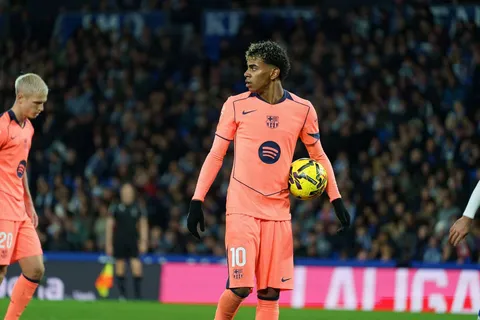 Lamine Yamal, el único jugador del Barcelona titular en los primeros ocho partidos de LaLiga
