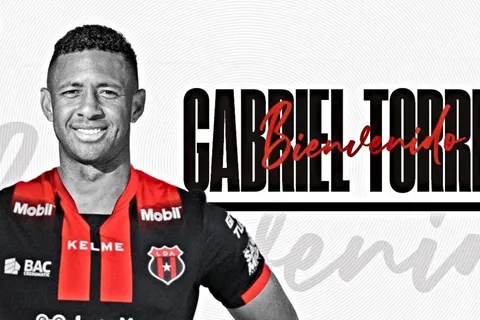 Gabriel Torres envió un mensaje tras anunciarse su fichaje por Alajuelense