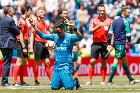 El ‘rinconcito’ de Keylor Navas en el Santiago Bernabéu sigue intacto