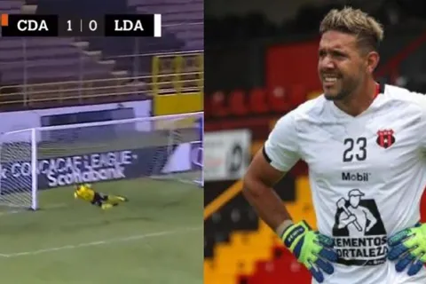 Concacaf destacó atajada de Leonel Moreira ante Águila [VIDEO]