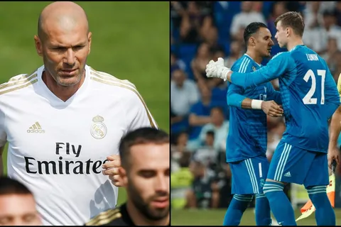 Keylor contra Lunin, entre los "castings" de Zidane