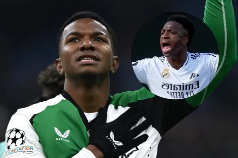 Jeyland Mitchell sorprende con su mensaje a Vinícius en medio del cimbronazo que causó el brasileño en el Real Madrid