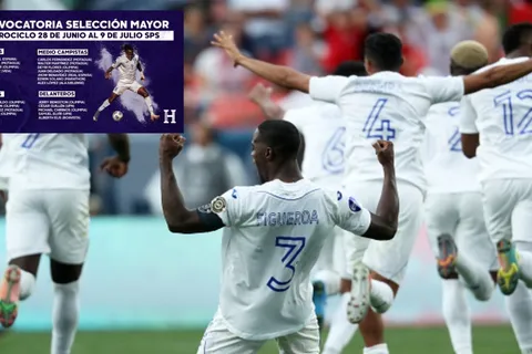 Honduras anuncia su convocatoria previo a la Copa de Oro