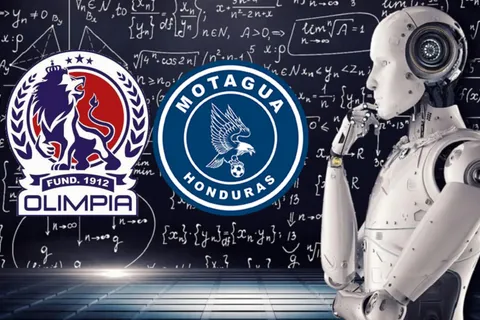 La Inteligencia Artificial predice el resultado de Olimpia vs. Motagua por la jornada 3 de las Triangulares