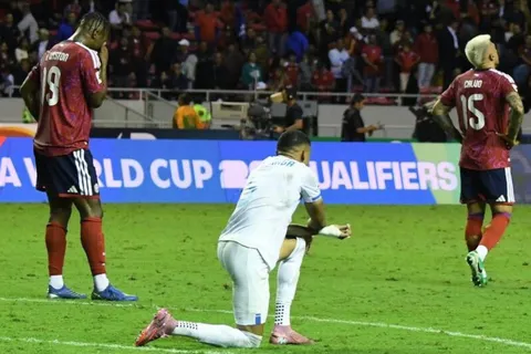 Malas noticias para Costa Rica.