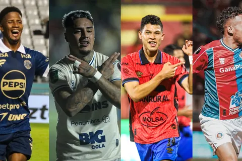 Motagua, Cartaginés, Municipal y FAS.