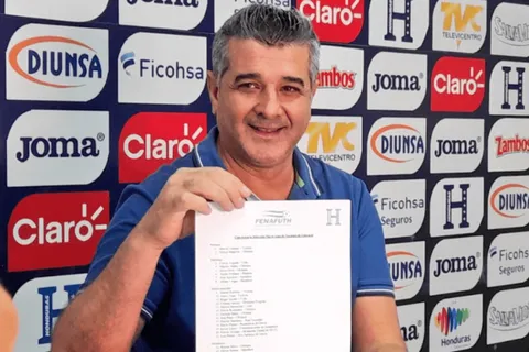 Honduras: la convocatoria de Diego Vázquez de cara a los amistosos con Argentina y Guatemala