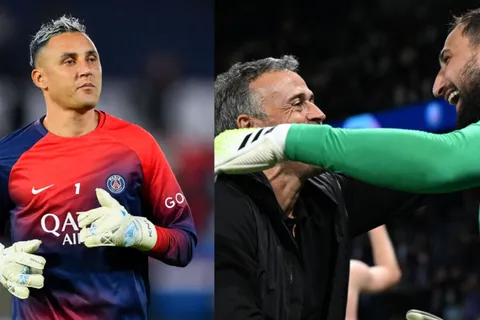 Keylor Navas les envió un firme mensaje a Luis Enrique y Donnarumma en su despedida de PSG
