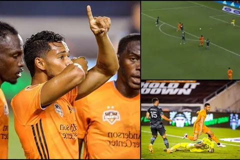 Ariel Lassiter debuta con doblete en la Major League Soccer