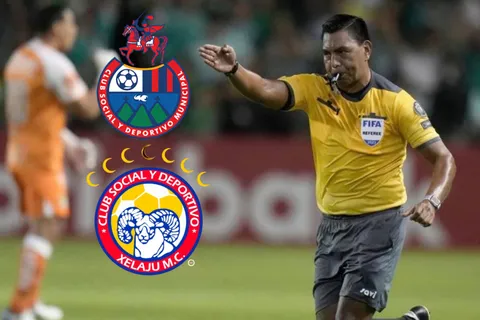 Walter López pitará la ida de la final entre Municipal vs. Xelajú: Los rojos se preocupan por los antecedentes con el árbitro