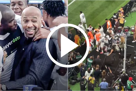 Batacazo ante Estados Unidos: el festejo viral de Panamá con Thierry Henry y su bonito gesto con Cecilio Waterman
