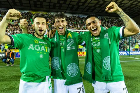 Luis Palma ganó su primer título en Europa con el Celtic de Glasgow