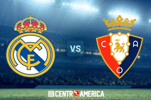 Real Madrid vs Osasuna: horario, canal de TV y streaming para ver EN VIVO el partido por la fecha 7 de LaLiga
