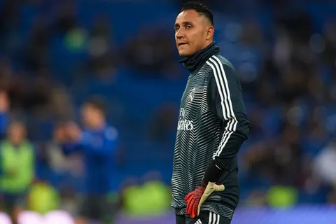 Keylor Navas no entrenó con Real Madrid