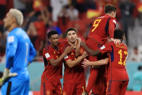 ¡Ridículo tico! España aplastó a Costa Rica y le propinó una paliza histórica