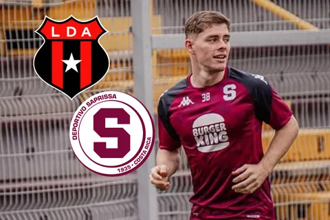 En la órbita de Alajuelense: confirman el futuro de Kenneth González mientras Hernán Medford no le da minutos en Saprissa