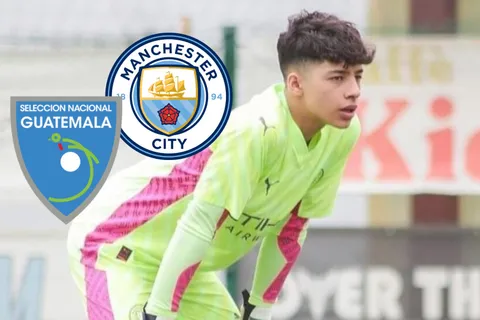 Lucas Alvarado en el Manchester City.