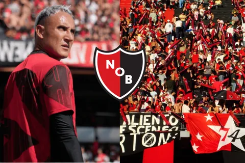 Keylor Navas no aguantó: la afición de Newell's lo recibió entre insultos y reaccionó con una provocación