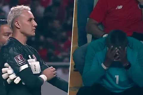 La reacción del padre de Keylor Navas al verlo irse lesionado [VIDEO]