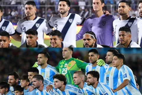 seleccion de argentina-seleccion de guatemala-amistoso internacional