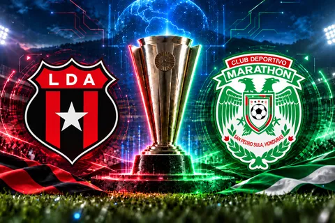 Alajuelense y Marathón empataron 2-2 en la ida de los cuartos de final.