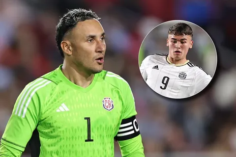 El mensaje de Keylor Navas a Manfred Ugalde y el resto de juveniles de Costa Rica