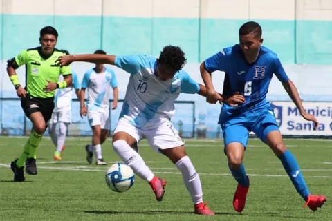 Selección Sub-17 de Guatemala venció a Honduras