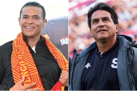Paté Centeno confronta con Vladimir Quesada antes de Herediano vs. Saprissa por la Supercopa