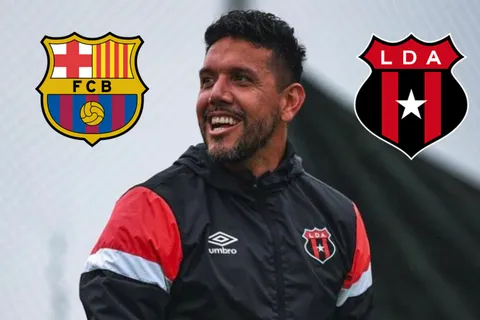 Leonel Moreira comparó a La Liga Deportiva Alajuelense con el FC Barcelona