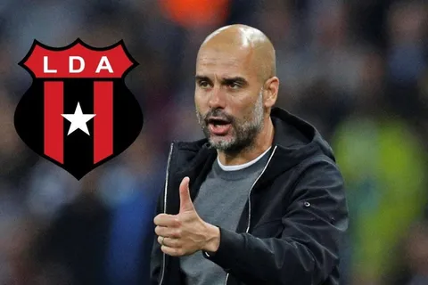 La dedicatoria de Pep Guardiola a la Liga Deportiva Alajuelense