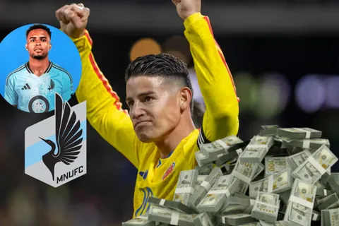 Mientras Kenyel Michel gana 104 mil dólares en Minnesota United, éste es el millonario salario que cobrará James Rodríguez para ser su compañero en la MLS