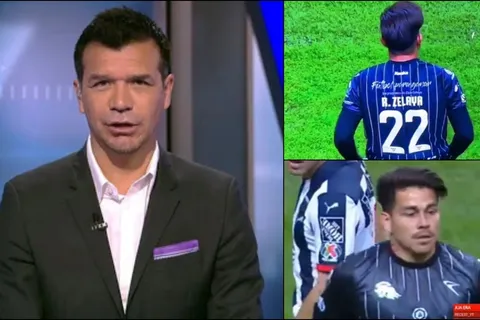 Jared Borgetti destrozó a Rodolfo Zelaya en la narración de su debut
