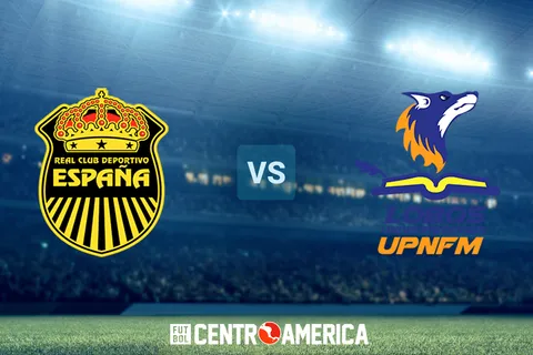 Real España vs. Lobos UPNFM