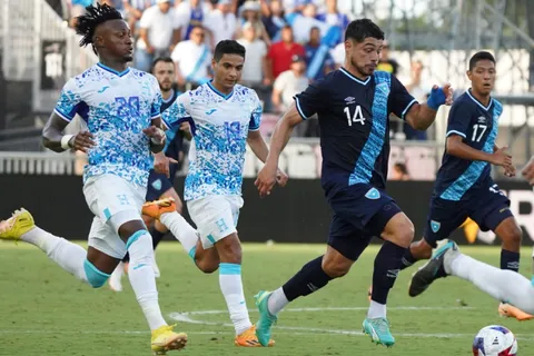 Guatemala y Honduras empatan en un amistoso en Estados Unidos