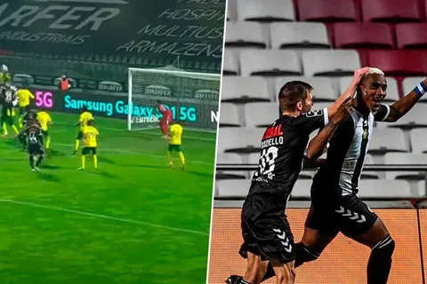 Bryan Róchez vuelve a marcar para Nacional de Portugal [VIDEO]