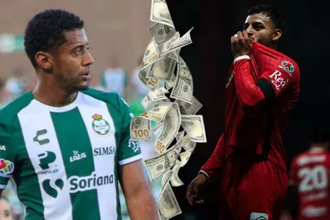 Mientras Alexis Vega cobra 22 millones como figura de Toluca, esto gana Choco Lozano para dar el batacazo con Santos en la Liga MX