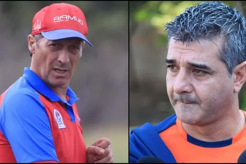 Pedro Troglio le responde a Diego Vázquez: "Está acostumbrado a pelearse"