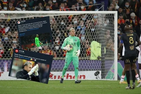 Medios internacionales reaccionaron tras el grave error de Keylor Navas con PSG