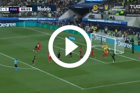 Garrafal: el insólito penal de José Córdoba que condenó a Panamá sobre la hora y le dio a México la Liga de Naciones Concacaf
