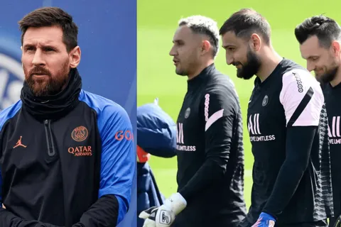 Lionel Messi humilló a arquero del PSG en el último entrenamiento (VIDEO)