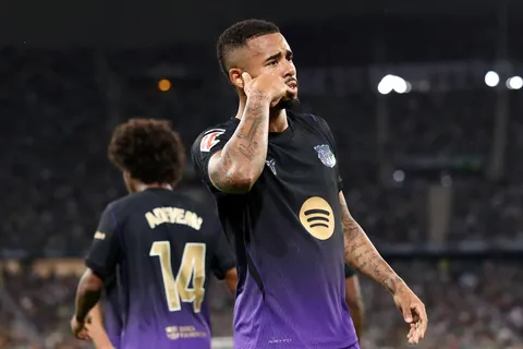 Gabriel Jesus arranca con fuerza en Barcelona: cinco contribuciones directas de gol en sus primeros siete partidos
