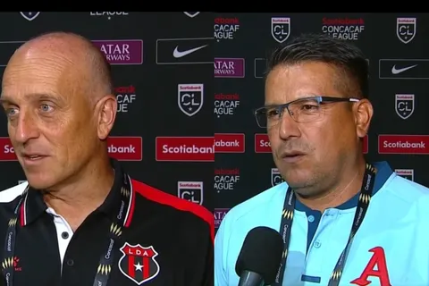 Tras el Alajuelense-Alianza, esto dijeron los técnicos de ambos clubes