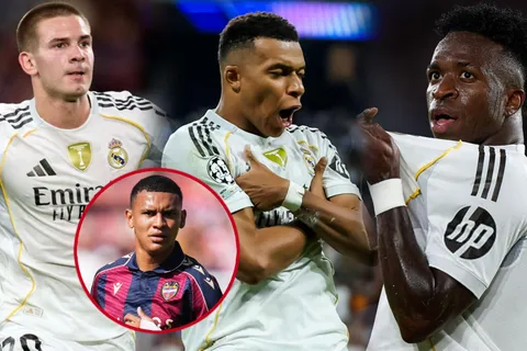 Vinicius, Manstantuono y Mbappé amargan a Kervin Arriaga en La Liga; esto fue lo que pasó entre Real Madrid y Levante