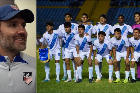 DT de Estados Unidos, el tico Gonzalo Segares, llenó de elogios a Guatemala Sub-17