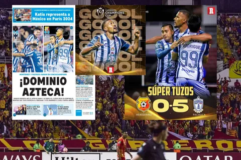 La reacción de los medios tras la goleada del Pachuca sobre Herediano en Concachampions